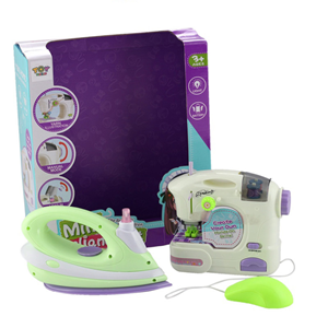 ست اسباب بازی چرخ خیاطی و اتو مدل mini appliannce set -اسباب بازی